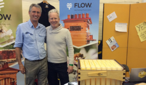 BuzzBalm with flow hive founder
